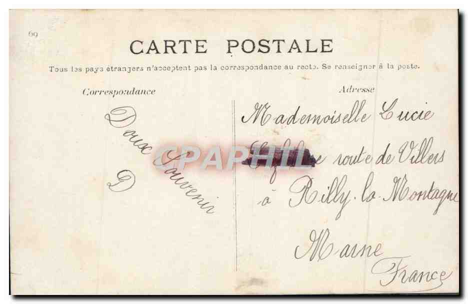 Amis — Grains de beauté — AJS 822 — Verso