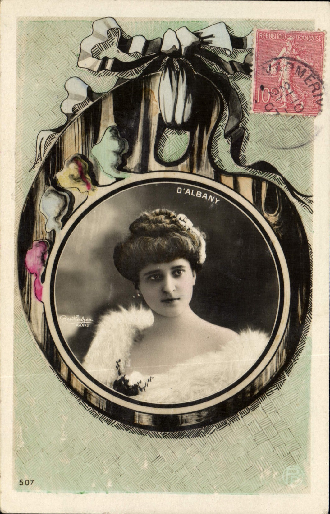 Madame D'Albany — Portrait — Réveil-Buger, Paris, n° 507