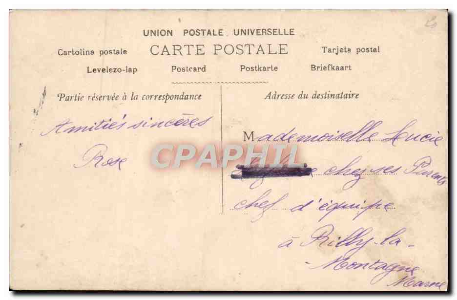 Madame D'Albany — Portrait — Réveil-Buger, Paris, n° 507 — Reverso