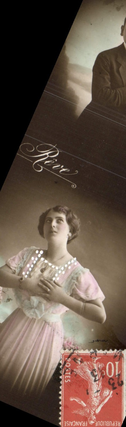 CPA Fantaisie Femme 