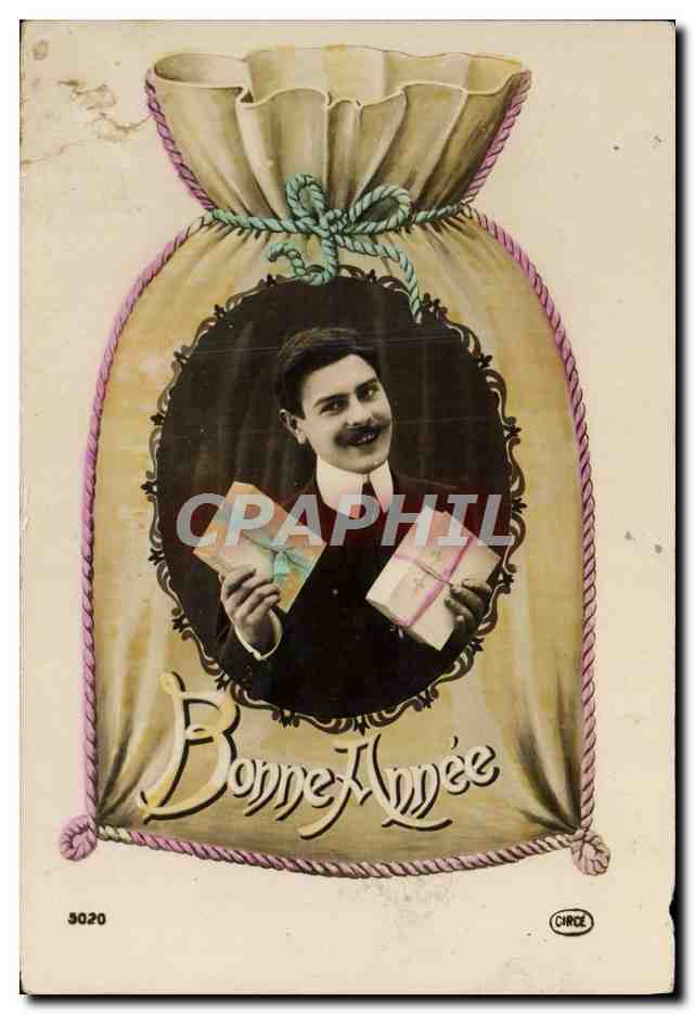 CPA Fantaisie Homme 