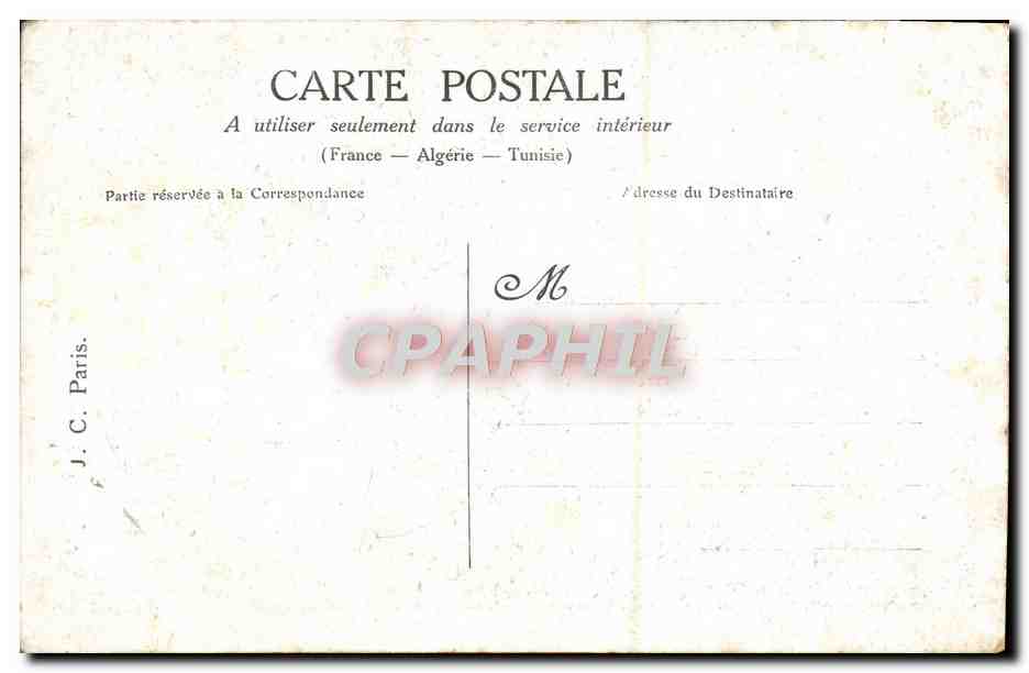 CPA Fantaisie Enfant — Rückseite