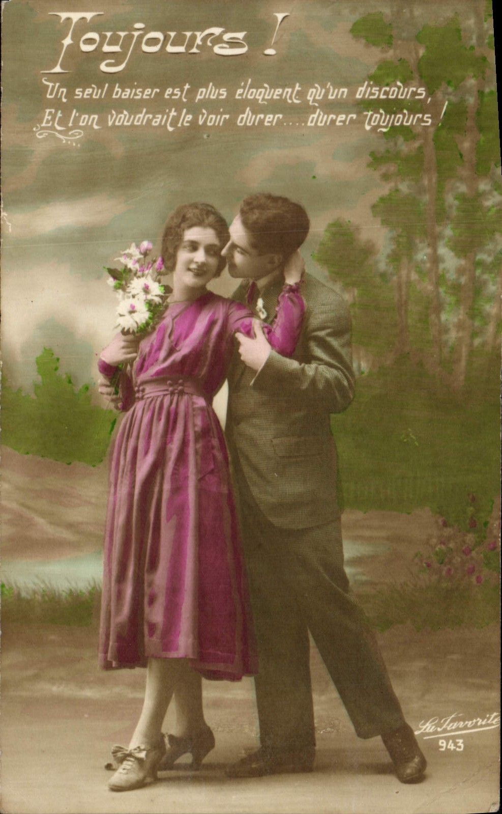 CPA Fantaisie Femme 