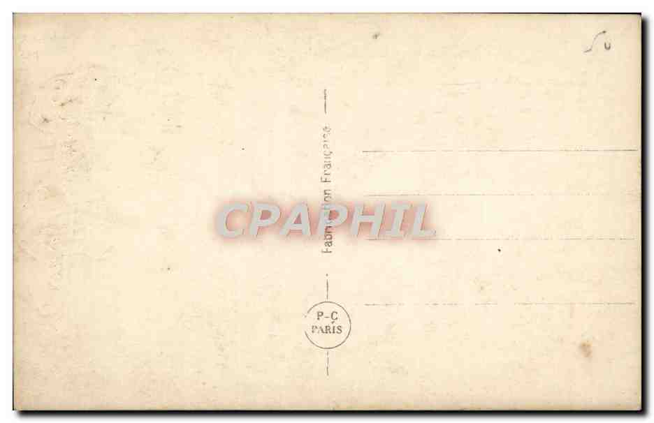 Coppia giovane — Buon Anno — P-C Paris n°928 — Verso