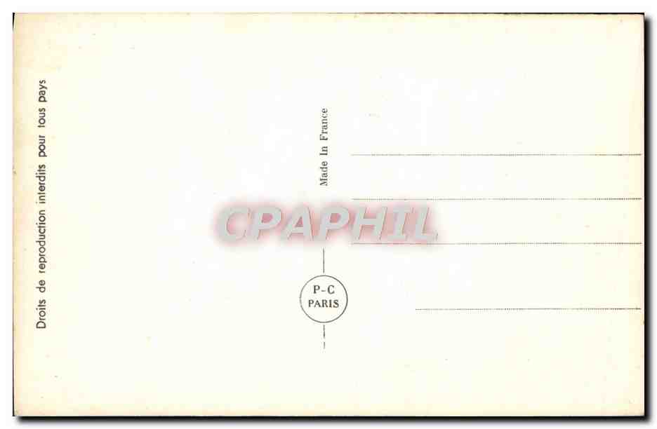 CPA Fantaisie Femme  — Verso