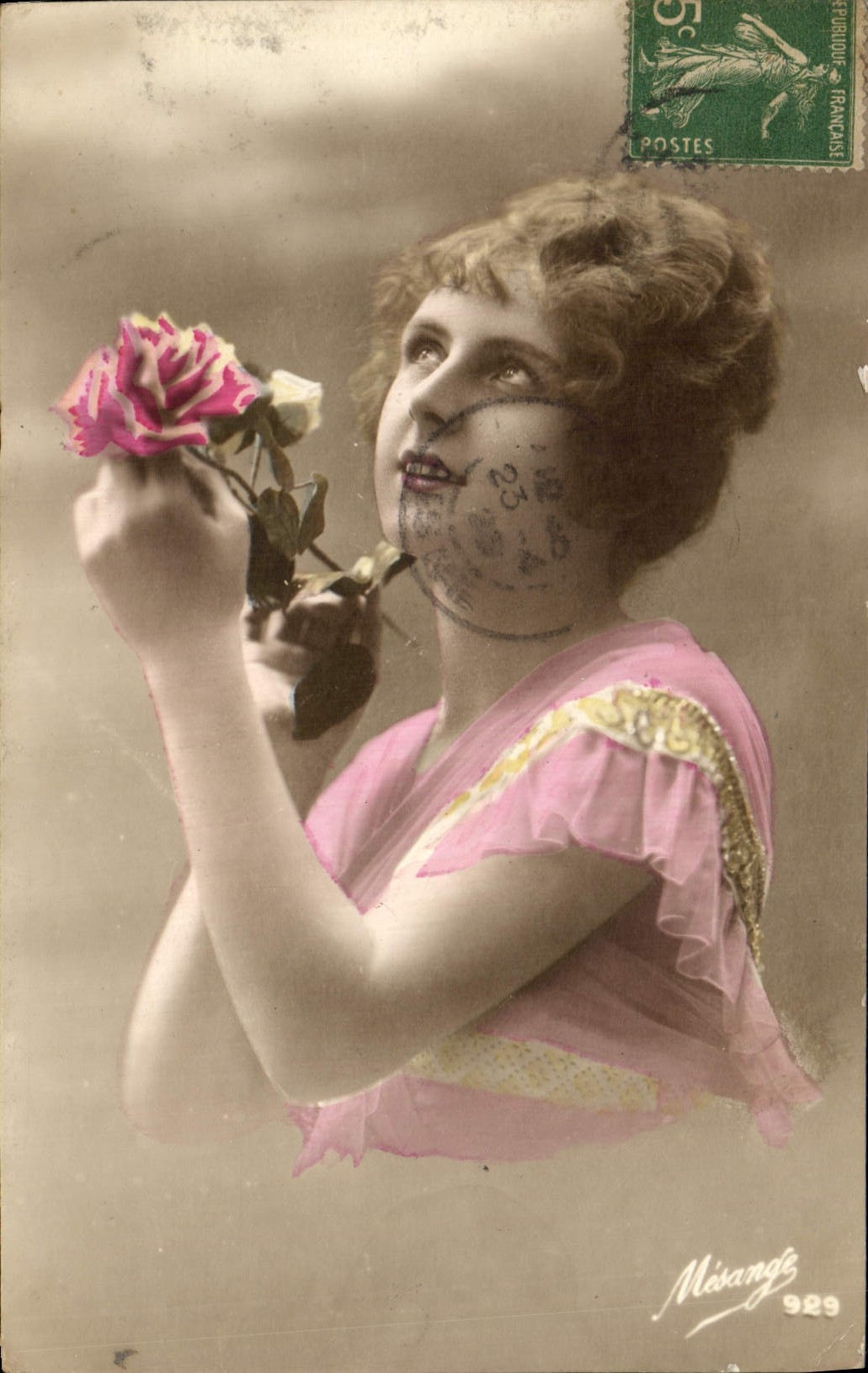 CPA Fantaisie Femme 