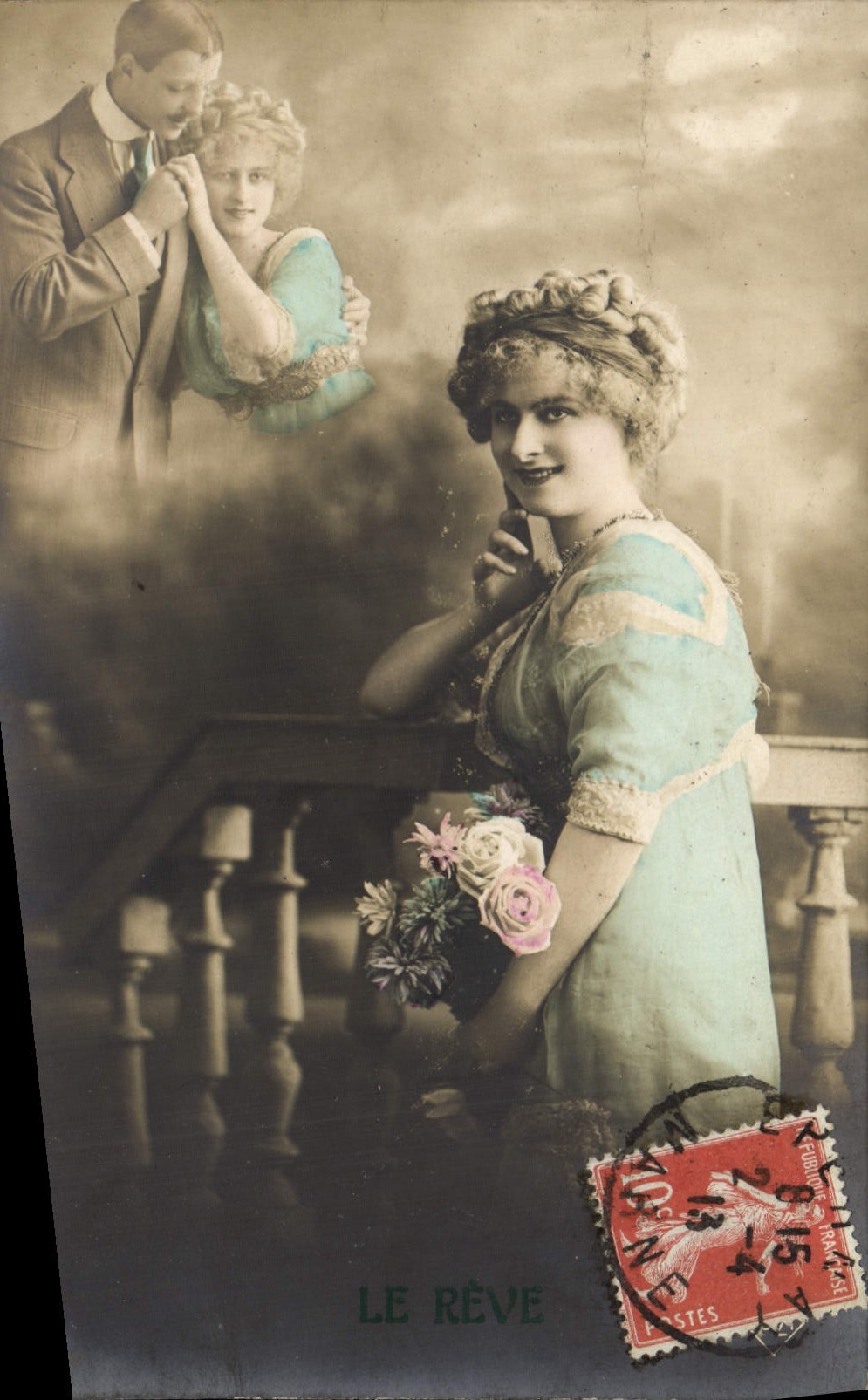 CPA Fantaisie Femme 