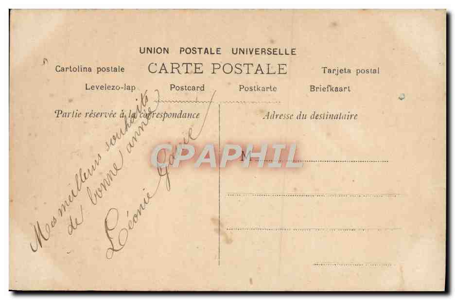 CPA Fantaisie Enfant — Verso