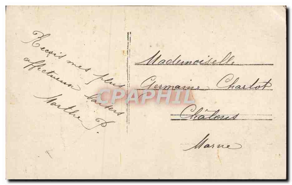 CPA Fantaisie Enfant  — Verso
