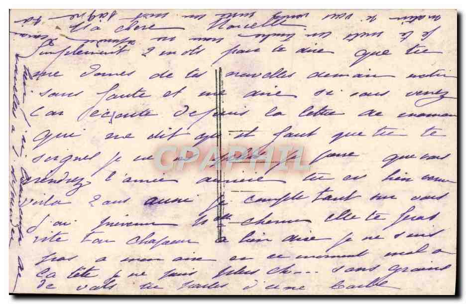 CPA Fantaisie Femme Fleurs — Rückseite