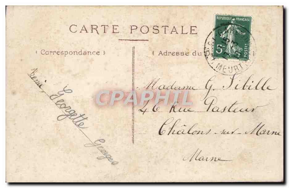 CPA Fantaisie Enfants — Rückseite