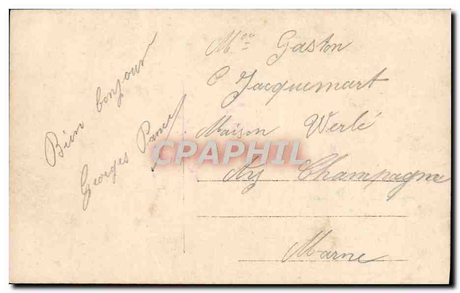 CPA Fantaisie Enfant — Rückseite