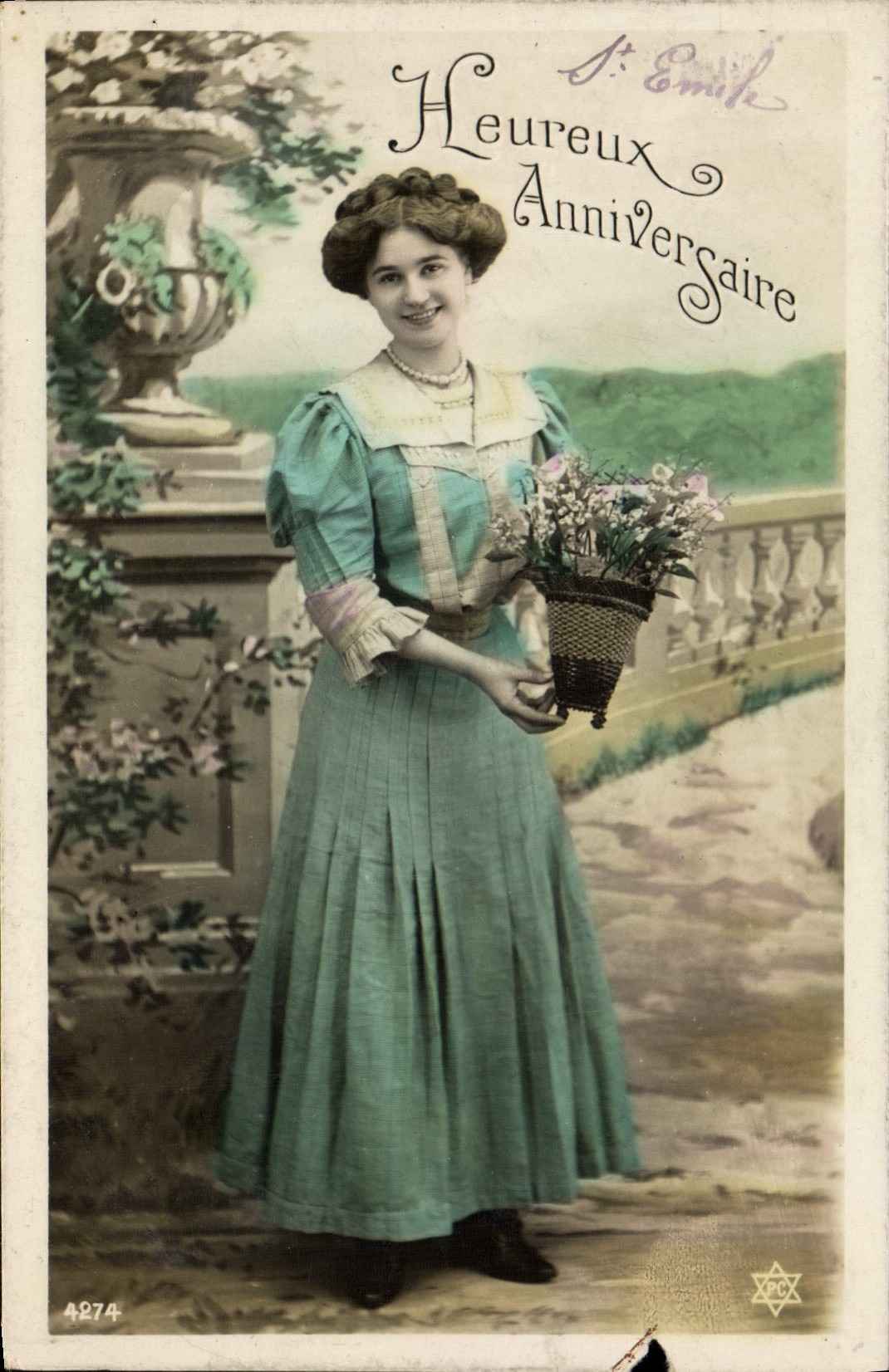 CPA Fantaisie Femme 