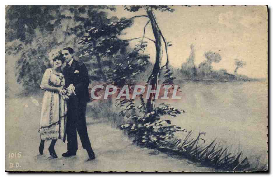 CPA Fantaisie Femme 