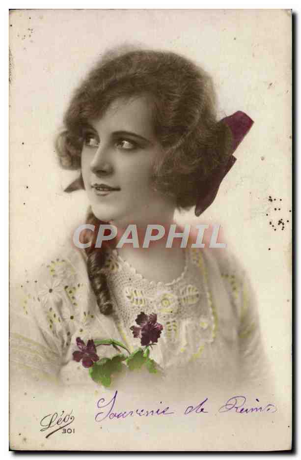 CPA Fantaisie Femme 
