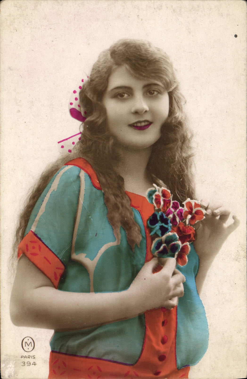 CPA Fantaisie Femme 