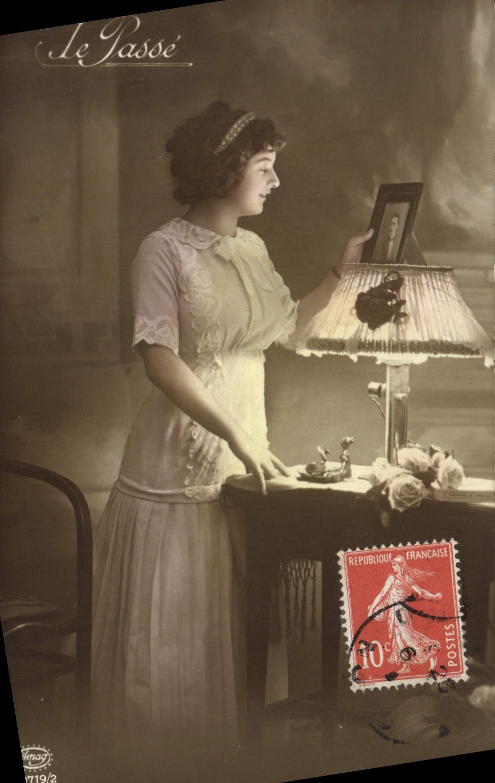 CPA Fantaisie Femme 