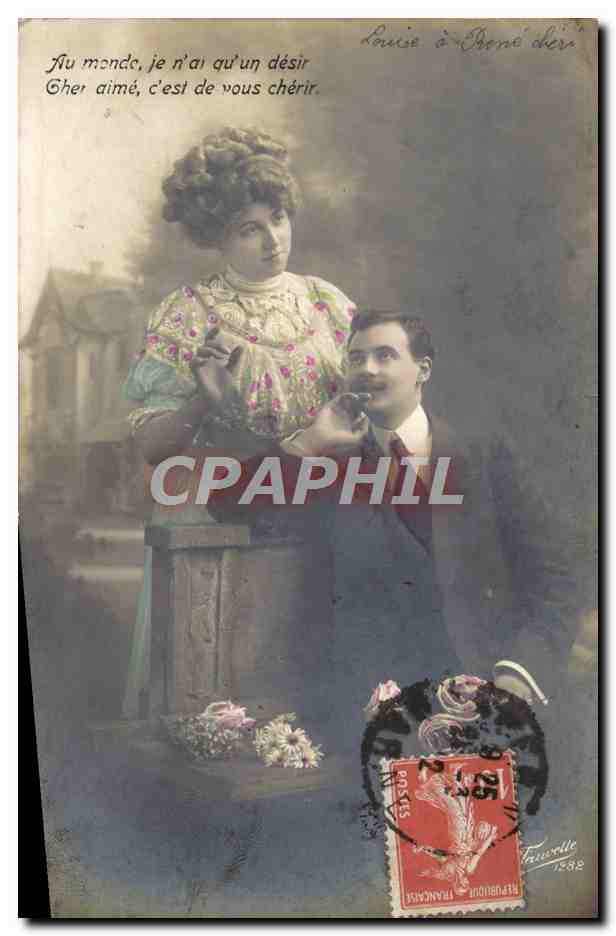 CPA Fantaisie Femme 