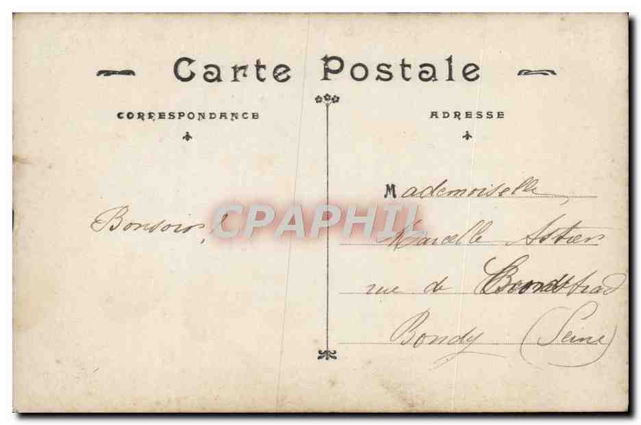 CPA Fantaisie Enfant Poupee — Rückseite