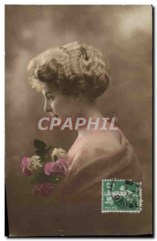 CPA Fantaisie Femme 