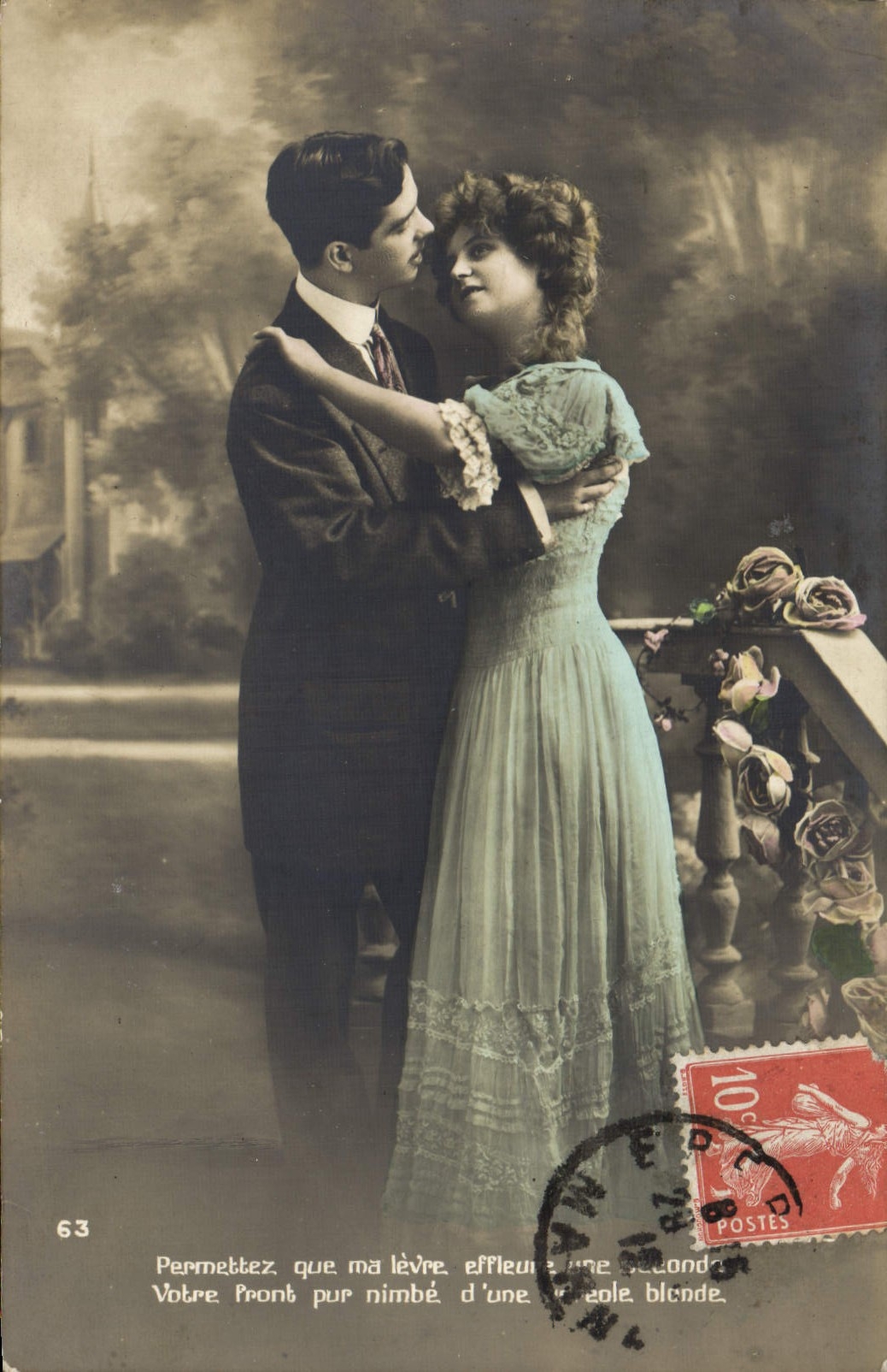CPA Fantaisie Femme 