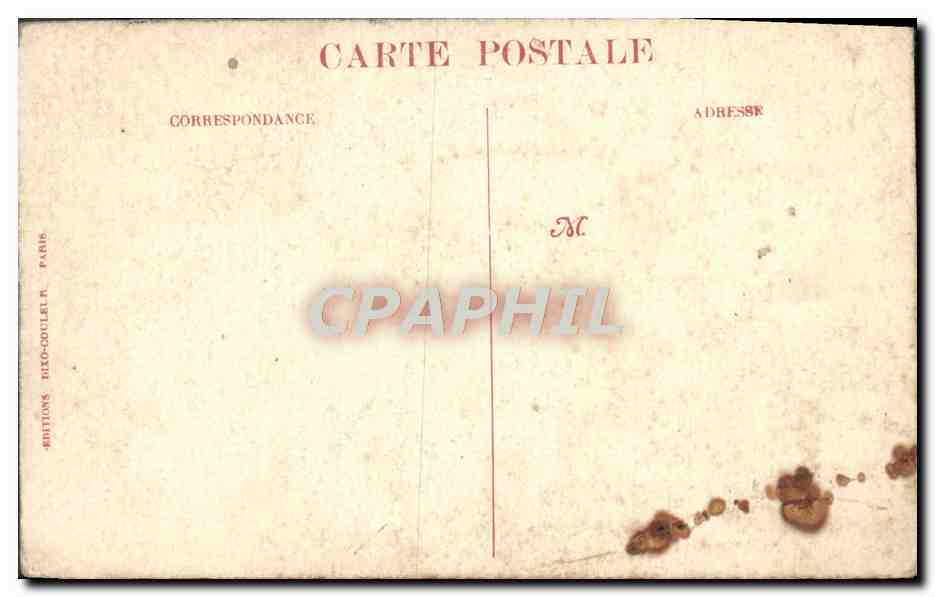Jeunes amoureux — scène de couronnement — Éditions Dixo-Coulel, n° 503 — Reverso