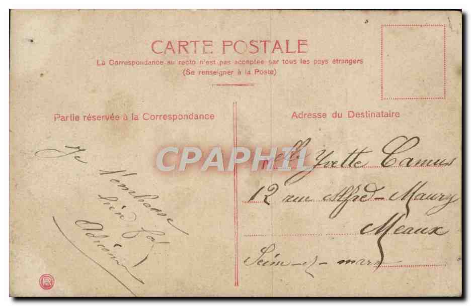 CPA Fantaisie Enfants — Rückseite