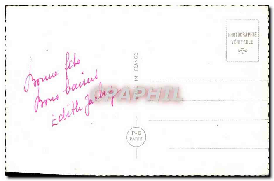 CPA Fantaisie Enfant — Rückseite