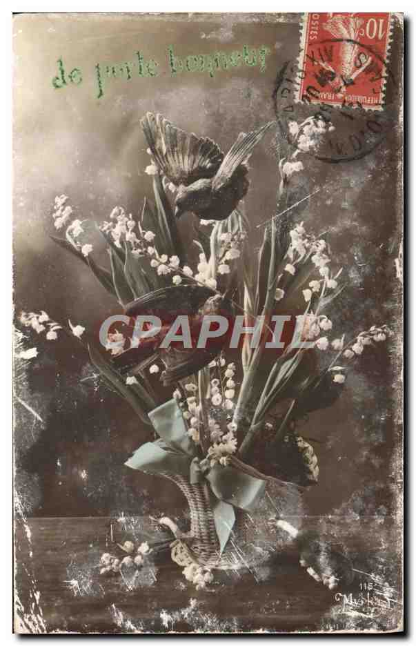 CPA Fantaisie Fleurs