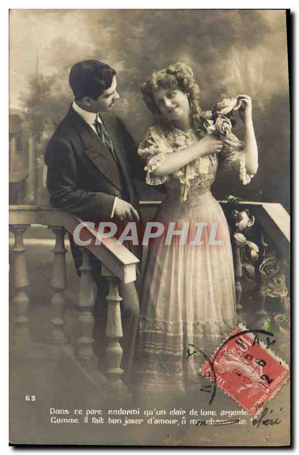 CPA Fantaisie Femme