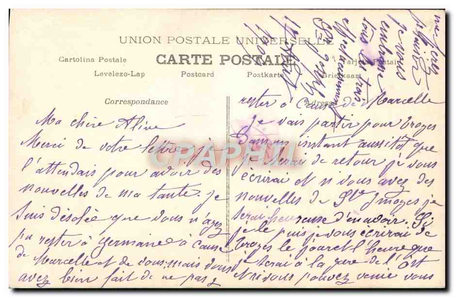 Jeune femme en robe à pois — Annyez, Paris — n° 872 — Reverso
