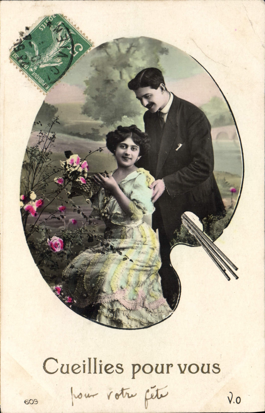 CPA Fantaisie Femme