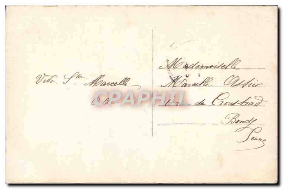 CPA Fantaisie Enfant Fleurs — Rückseite