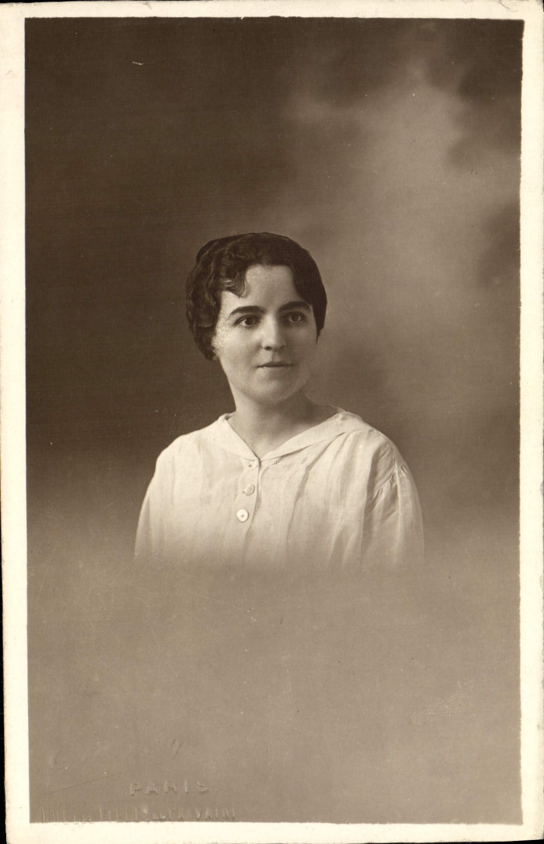 CARTE PHOTO Fantaisie Femme