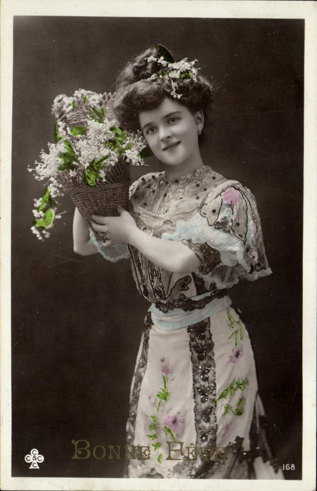 CPA Fantaisie Femme
