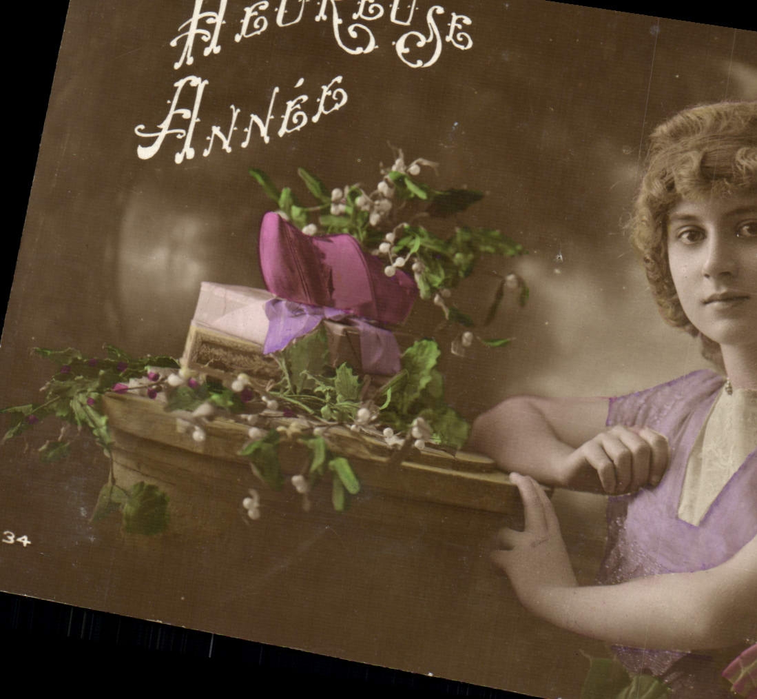 CPA Fantaisie Femme