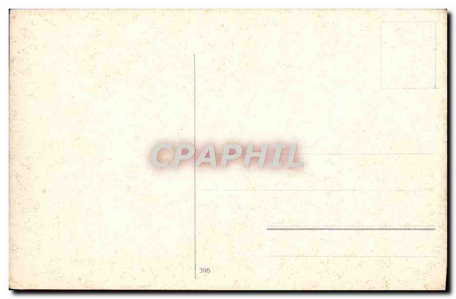 CPA Fantaisie Arbres Foret — Verso