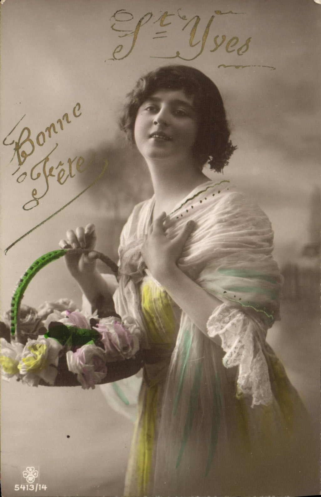 CPA Fantaisie Femme