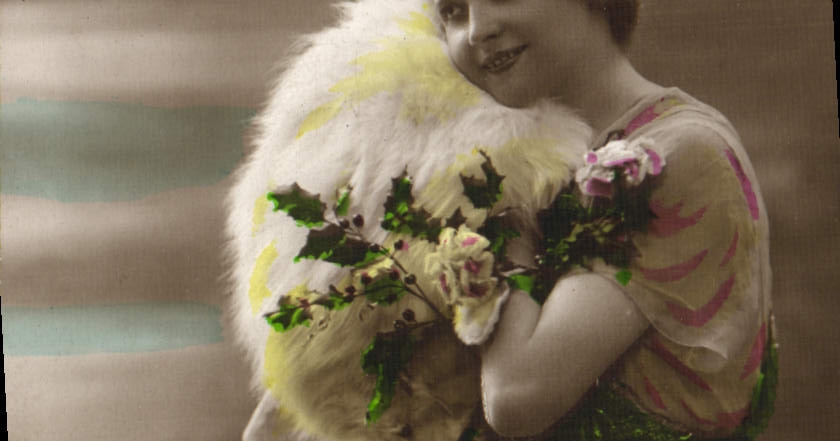 CPA Fantaisie Femme