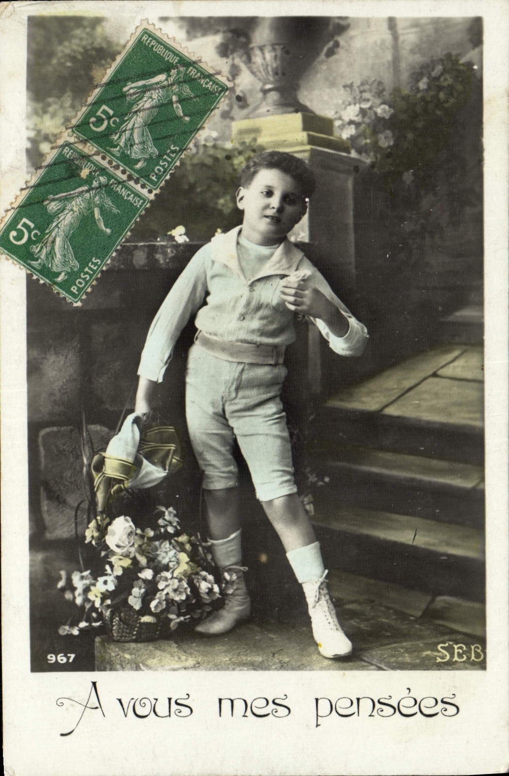 CPA Fantaisie Enfant
