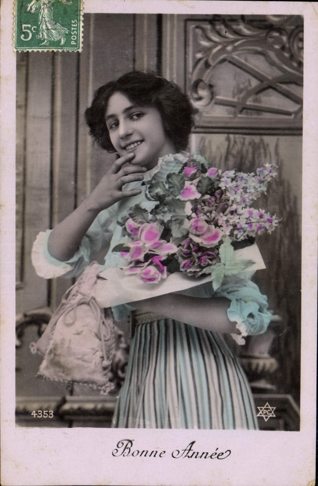 CPA Fantaisie Femme
