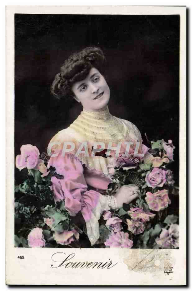 CPA Fantaisie Femme