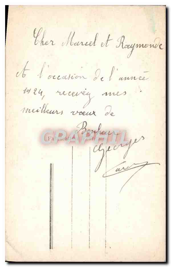 CPA Fantaisie Fleurs — Verso