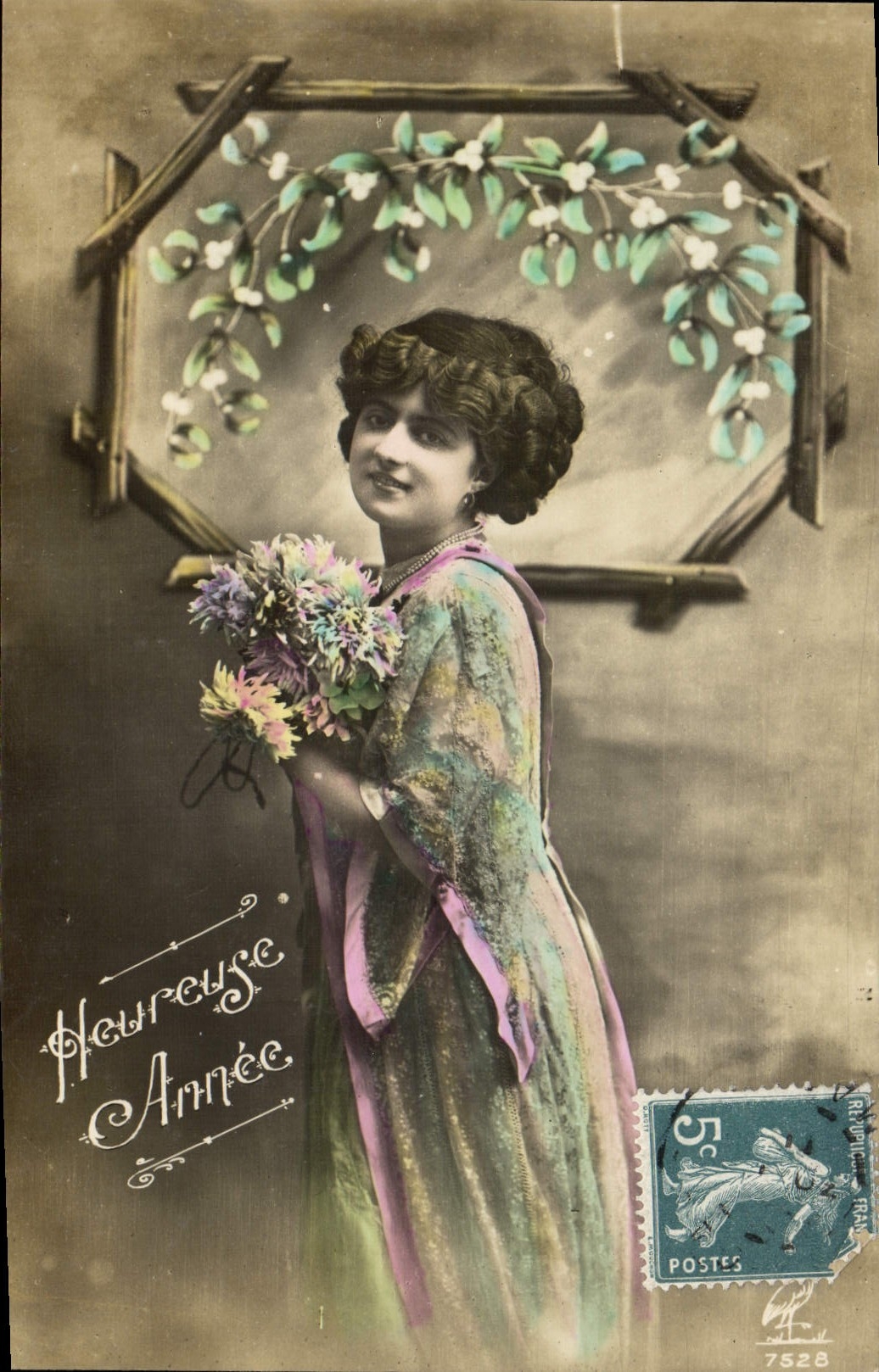 CPA Fantaisie Femme
