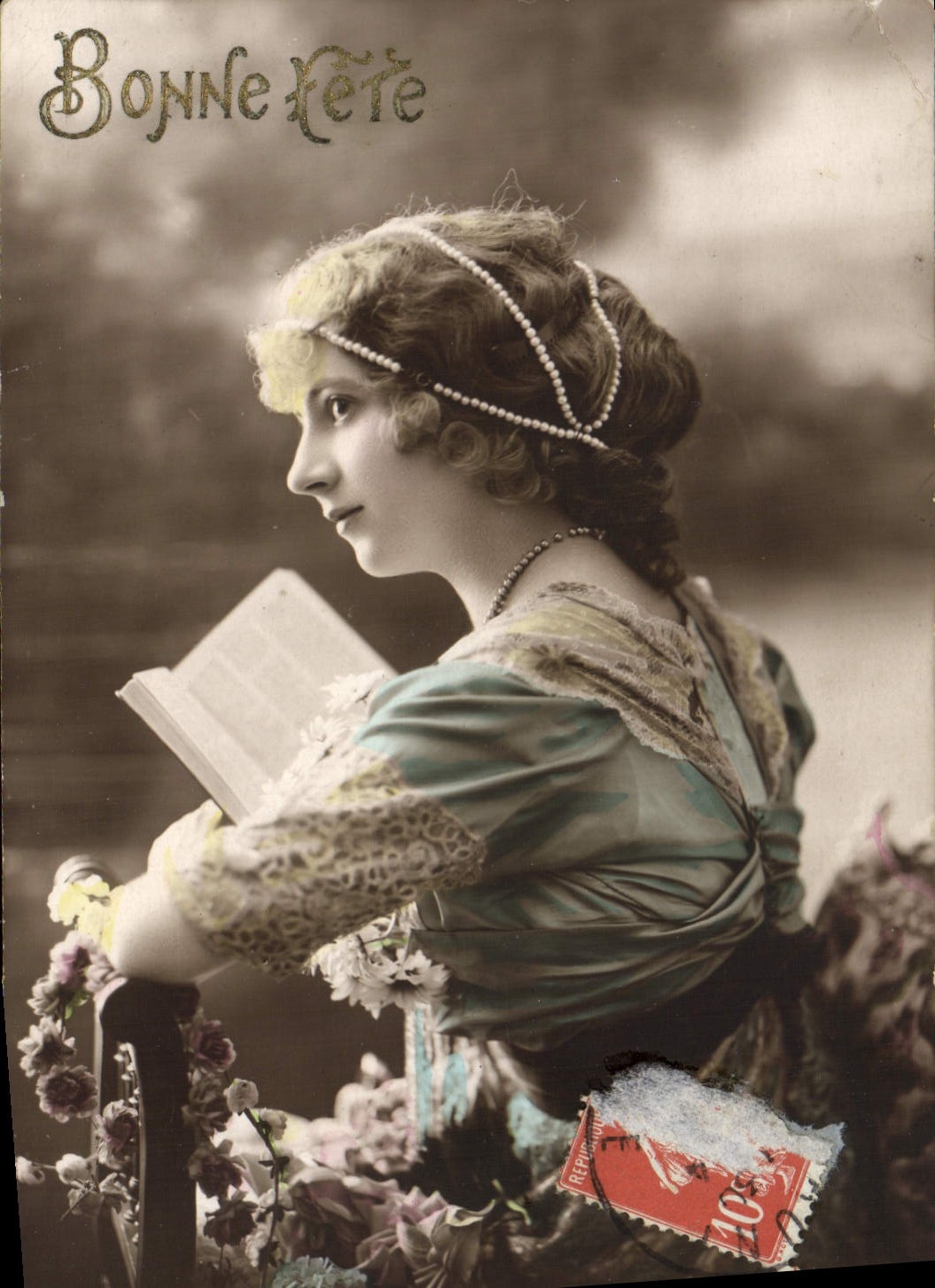 CPA Fantaisie Femme