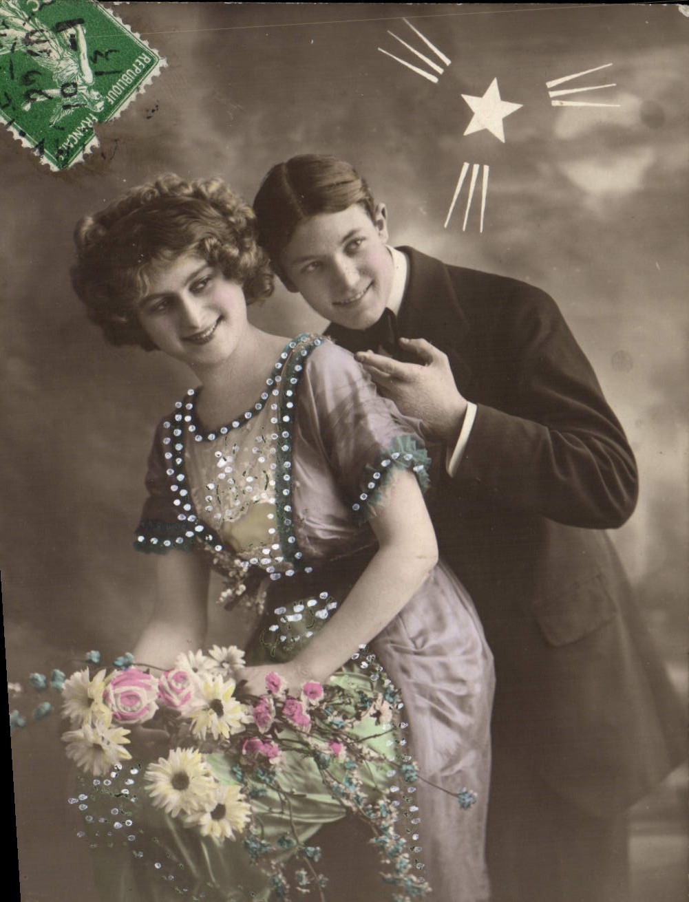 CPA Fantaisie Femme