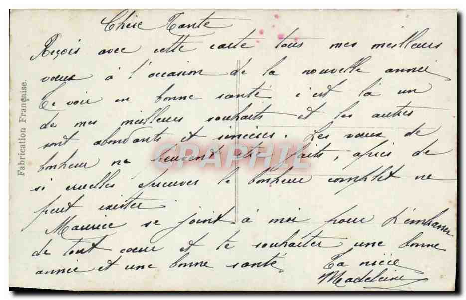 CPA Fantaisie Enfants Automobile  — Rückseite