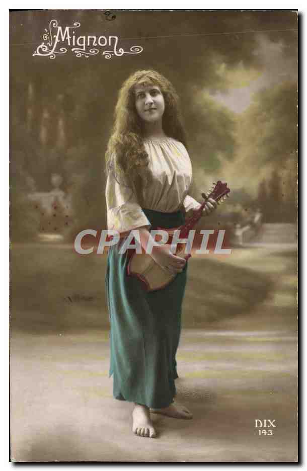 CPA Fantaisie Femme Mignon 