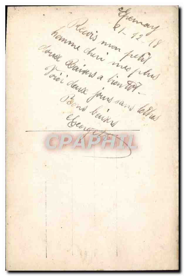 CPA Fantaisie Femme Noel Sabot  — Rückseite