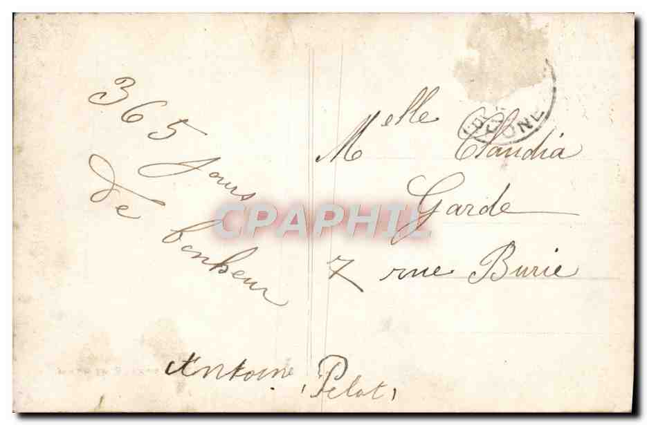 CPA Fantaisie Enfant — Verso